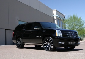 2012 Cadillac Escalade with Lexani Lust wheels