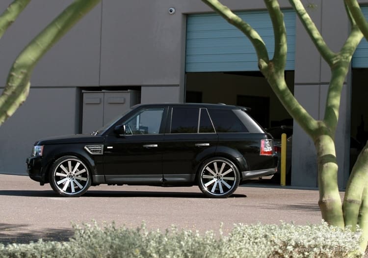 2012 Land Rover Range Rover Sport with Gianelle Santo-2SS wheels