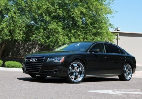 2012 Audi A8 with GFG Trento-5 wheels