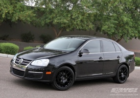 2010 Volkswagen Jetta with Enkei Raijin wheels