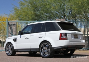 2011 Land Rover Range Rover Sport with MKW M105 wheels