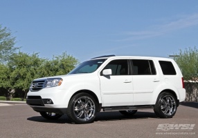 2012 Honda Pilot with Avenue A607 wheels