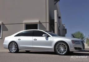 2011 Audi A8 with Lexani CVX-44 wheels