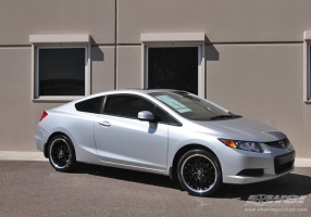 2012 Honda Civic with Enkei Lusso wheels