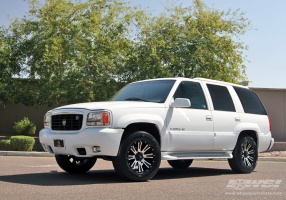 2000 Cadillac Escalade with MKW Off Road M87 wheels