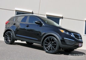 2012 Kia Sportage with Gianelle Spidero-5 wheels