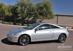 2005 Toyota Celica with Enkei G5 wheels