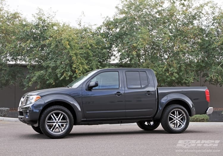 2012 Nissan Frontier with Avenue A607 wheels