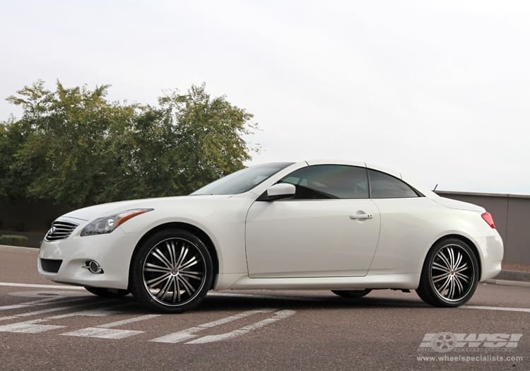 2011 Infiniti G37 with MKW Avenue A601 wheels