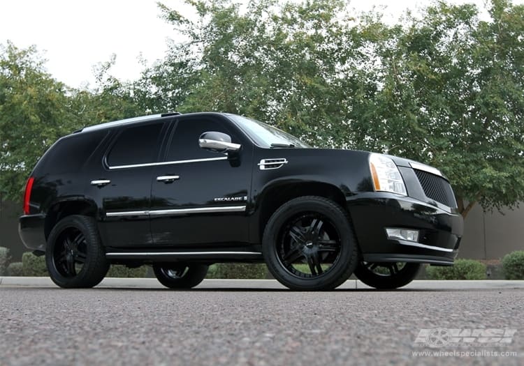 2010 Cadillac Escalade with MKW M105 wheels