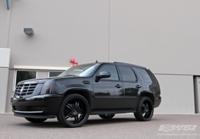 2010 Cadillac Escalade with MKW M105 wheels
