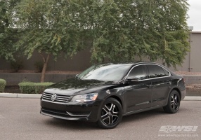 2012 Volkswagen Passat with Enkei AKP wheels