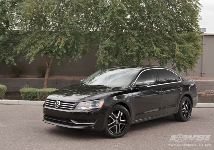 2012 Volkswagen Passat with Enkei AKP wheels