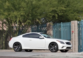 2012 Infiniti G37 with Vossen CV3-R wheels