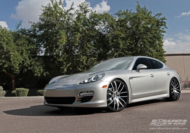 2011 Porsche Panamera with Giovanna Kilis wheels
