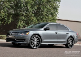 2012 Volkswagen Passat with MKW Avenue A601 wheels