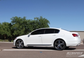 2010 Lexus GS 350 with Vossen VVS-078 wheels