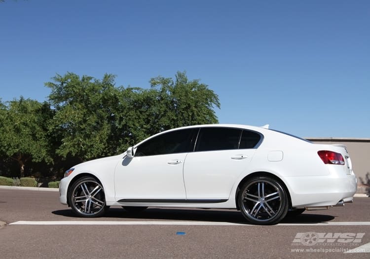2010 Lexus GS 350 with Vossen VVS-078 wheels