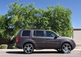 2012 Honda Pilot with Giovanna Dalar-6V wheels
