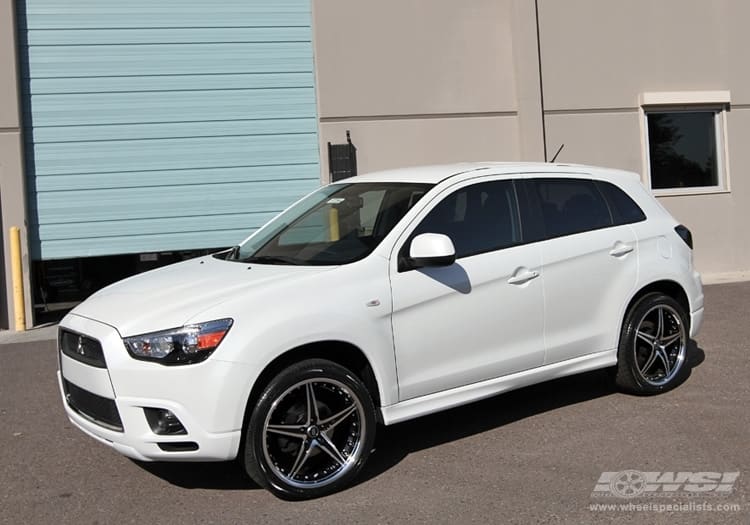 2011 Mitsubishi Outlander with Enkei Falcon wheels