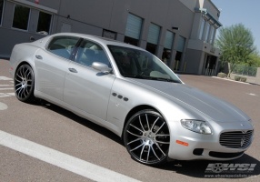 2010 Maserati Quattroporte with Giovanna Kilis wheels