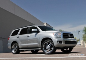 2008 Toyota Sequoia with Avenue A607 wheels