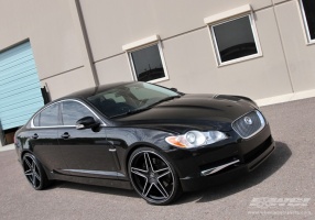 2010 Jaguar XF with CEC 881 wheels