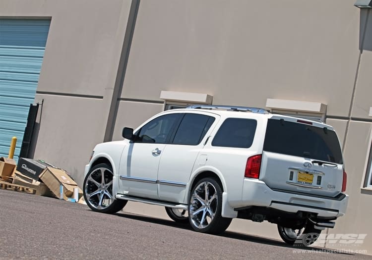 2008 Infiniti QX56 with Giovanna Dalar-6V wheels