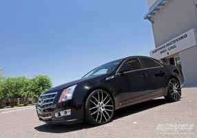 2010 Cadillac CTS with Giovanna Kilis wheels