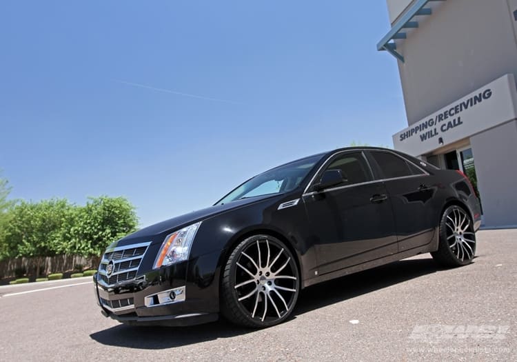 2010 Cadillac CTS with Giovanna Kilis wheels