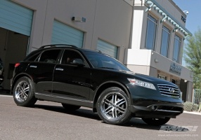 2008 Infiniti FX45 with Avenue A607 wheels