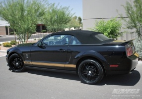 2009 Ford Mustang with Giovanna Cuomo wheels