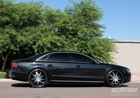 2011 Audi A8 with Lexani LX-9 wheels