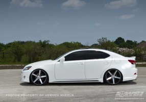 2011 Lexus IS 250 with Vossen CV3 wheels