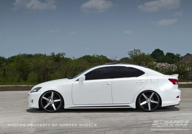2011 Lexus IS 250 with Vossen CV3 wheels