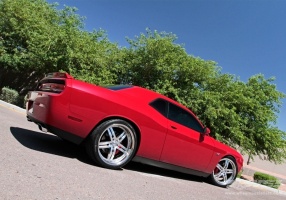 2010 Dodge Challenger with Vossen VVS-078 wheels