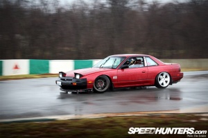 1992 Nissan S13 with 18x9.5 Work Emotion CR Kai wheels