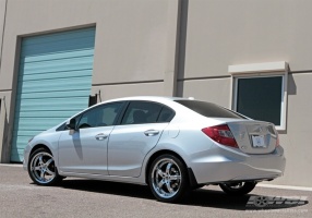 2012 Honda Civic with Enkei LS-5 wheels