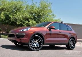 2011 Porsche Cayenne with Giovanna Kilis wheels