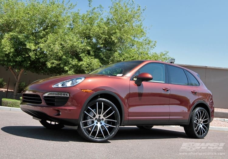 2011 Porsche Cayenne with Giovanna Kilis wheels
