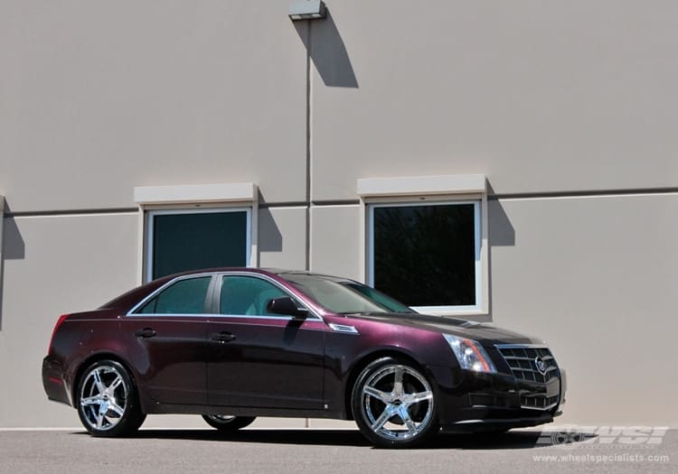 2010 Cadillac CTS with MKW M107 wheels