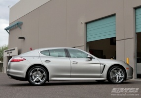 2011 Porsche Panamera with Giovanna Dalar-5V wheels