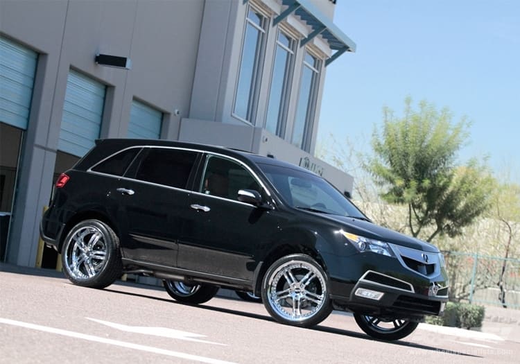 2011 Acura MDX with Bazo B502 wheels