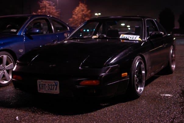 1992 Nissan S13 with 17x9 xxr 962 wheels