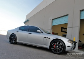 2009 Maserati Quattroporte with Asanti AF-154 wheels