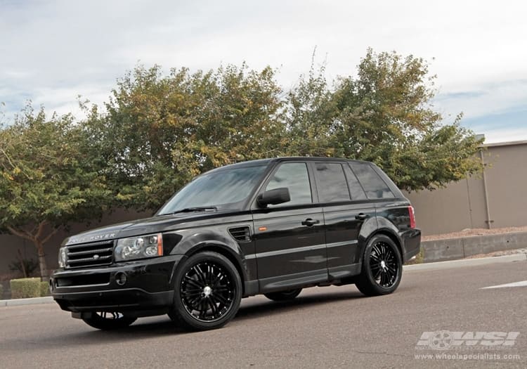 2009 Land Rover Range Rover Sport with Vossen VVS-082 wheels