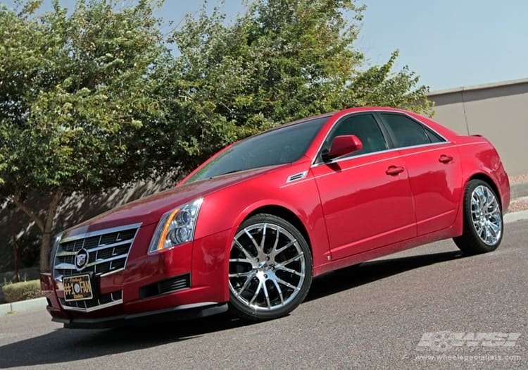 2010 Cadillac CTS with Giovanna Kilis wheels