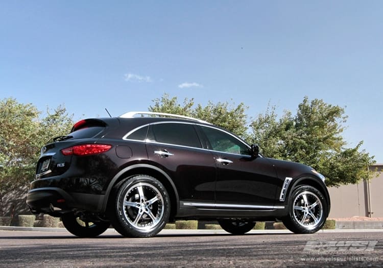 2011 Infiniti FX35 with Giovanna Spezia-5 wheels