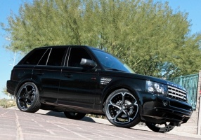 2009 Land Rover Range Rover Sport with Giovanna Dalar-5V wheels