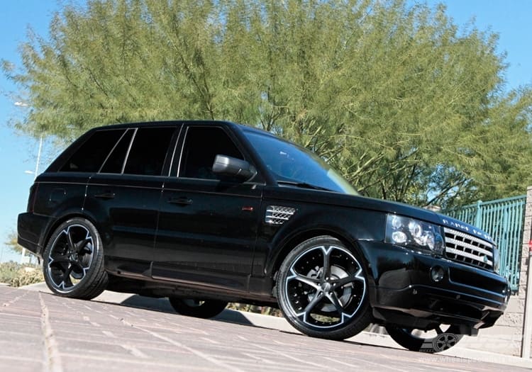 2009 Land Rover Range Rover Sport with Giovanna Dalar-5V wheels